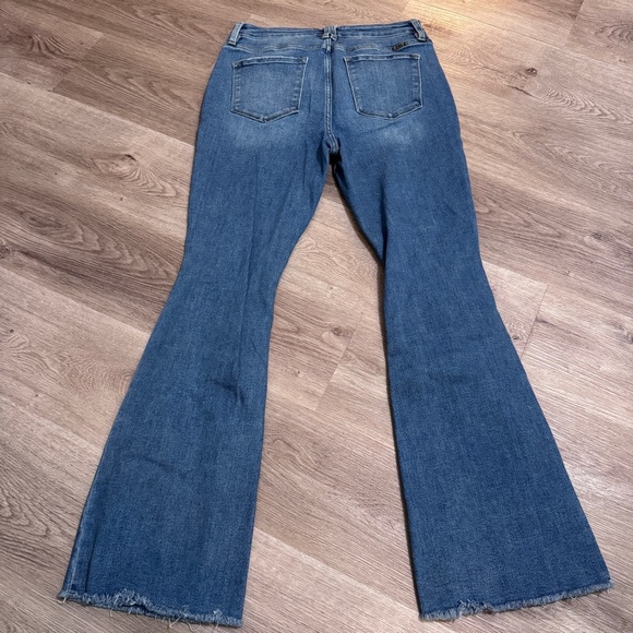 KanCan Flare Jeans Denim High Rise Boot Cut 13 30 Distressed - Picture 7 of 9